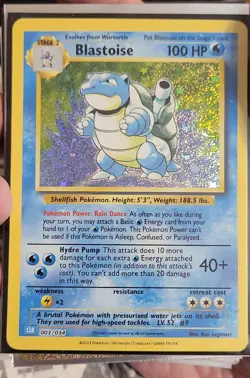 Blastoise 003/034 Trading Card Game Classic Holo - Image 1