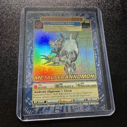 Metaltyrannomon Bo-145 HOLO Digimon 2000 Bandai Trading Card Game NM - Image 1