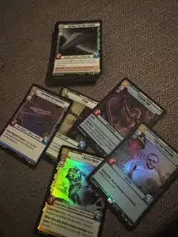 25 Card Star Wars Unlimited Hyperspace, Foil, And Hyperspace Foil Cards - Image 4