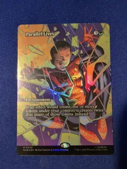 Parallel Lives - Foil - Borderless M MTG Marvel Universe M/NM - Image 1