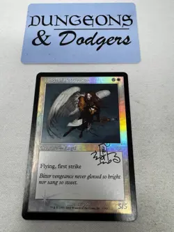 Angel of Retribution - Torment FOIL - Magic the Gathering MTG - Signed - Image 1