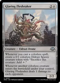 Glaring Fleshraker Modern Horizons 3 NM MTG - Image 1