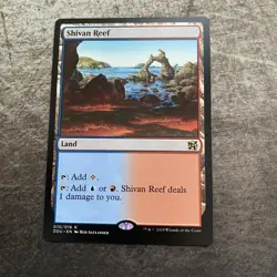 Shivan Reef - Duel Decks:Elves vs Inventors - MTG Magic the Gathering - NM - Image 1