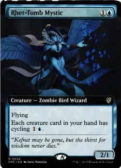 Rhet-Tomb Mystic (Extended Art) 26 Commander: Aetherdrift MTG NM/M - Image 1