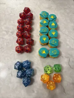 Final Fantasy Chocobo Life Counter Magic Gathering MTG D20 Spider-Man Spindown - Image 1