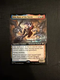 MTG / Eris, Roar of the Storm / OTC / #41 / Regular (Extended Art) / Mythic / NM - Image 1