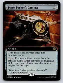 Peter Parker's Camera (Extended Art) 280 Marvel's Spider-Man Foil NM - Image 1