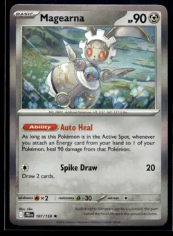 Magearna SV09: Journey Together 107/159 NM Pokemon TCG | Buy 10 Get 10 Free - Image 1