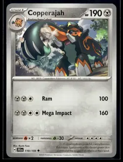 Copperajah SV09: Journey Together 110/159 NM Pokemon TCG | Buy 10 Get 10 Free - Image 1
