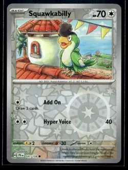 Squawkabilly SV09: Journey Together 141/159 NM Pokemon TCG | Buy 10 Get 10 Free - Image 1