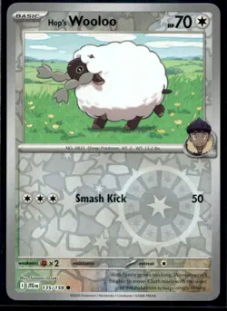 Hop's Wooloo - SV09: Journey Together 135/159 NM Pokemon TCG | Buy 10 Get 10 Fre - Image 1