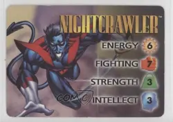 1995 Marvel Overpower CCG Character Cards Nightcrawler - Image 1