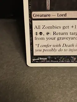 MTG 🔥🔥 Lord of the Undead 🔥🔥 8th Edition 🌟RARE🌟 Magic The Gathering - Image 5