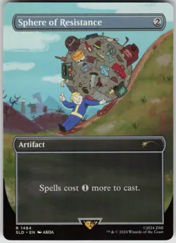 MTG Sphere of Resistance Normal NM Secret Lair Drop Series Magic 1484 - Image 1