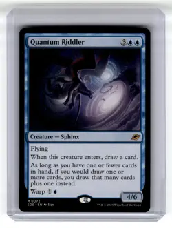 Quantum Riddler #072 Edge of Eternities Creature Sphinx MTG NM - Image 1