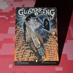 Magic: The Gathering Glamdring Borderless Poster 747 Universes Beyond LoTR - Image 1