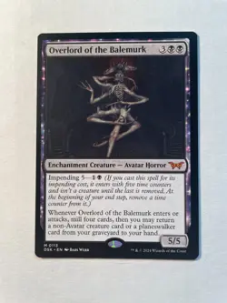 Overlord of the Balemurk #113-Duskmourn Mythic Rare-NM-M - Image 1