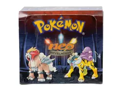 Pokemon EMPTY 1st Edition Neo Revelation Booster Box (No packs, no cards) - Image 1