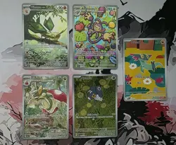 Pokemon TCG English Illustration Rare Lot of 5 -NM/M - Image 1