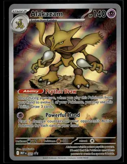 Alakazam 009 Mega Evolutions Promo Pokemon - Image 1