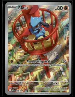 Riolu 010 Mega Evolutions Illustration Rare Promo Pokemon - Image 1