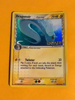 2005 Pokemon EX Delta Species Dragonair Reverse Holo #42/113 NEAR MINT NM A - Image 1