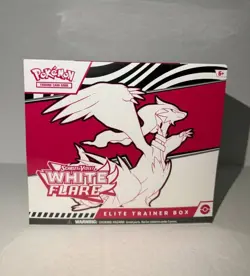 Pokemon TCG Scarlet Violet White Flare Elite Trainer Box Factory Sealed New - Image 1