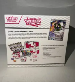 Pokemon TCG Scarlet Violet White Flare Elite Trainer Box Factory Sealed New - Image 2