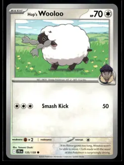 Hop's Wooloo - SV09: Journey Together 135/159 NM Pokemon TCG | Buy 10 Get 10 Fre - Image 1
