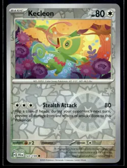 Kecleon SV09: Journey Together 122/159 NM Pokemon TCG | Buy 10 Get 10 Free - Image 1