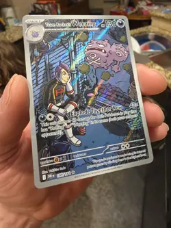 Pokemon TCG Team Rockets Weezing Destined Rivals - Image 2