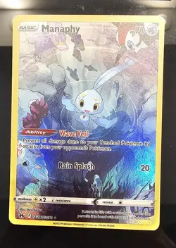 Pokemon TCG Manaphy GG06/GG70 Crown Zenith Galarian Gallery NM/M - Image 1