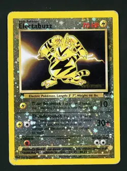 Electabuzz HP Winner - Reverse Holo Best Promo 1 - Pokemon 2002 WOTC - Image 1