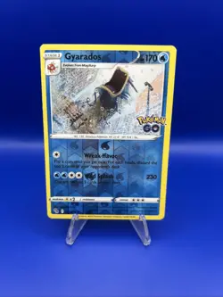 Gyarados 22/78 Reverse Holo Rare - Pokemon Go Pokemon TCG - Image 1