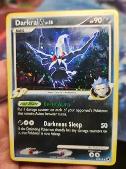 Darkrai G 3/111 Pokemon Rising Rivals Holo Swirl - Image 1
