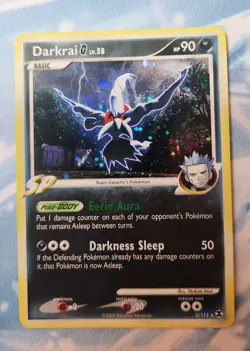 Darkrai G 3/111 Pokemon Rising Rivals Holo Swirl - Image 2