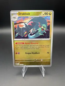Drakloak (Master Ball) 072/131 Common Prismatic Evolutions Pokemon Near Mint - Image 1