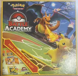 Pokemon TCG: BATTLE ACADEMY BOX Lot w/ 2 Pokemon books 820650807893 - Image 1