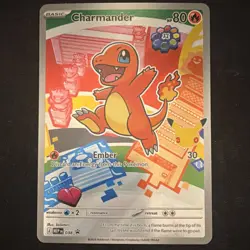 Pokemon TCG Charmander 038 ME Mega Evolution Promo Holo ENG 2026 HP80 Basic - Image 3