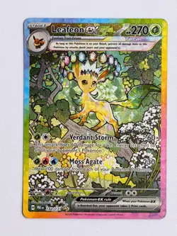Leafeon ex 144/131 - Scarlet & Violet Prismatic Evolutions - Pokemon TCG - NM - Image 2