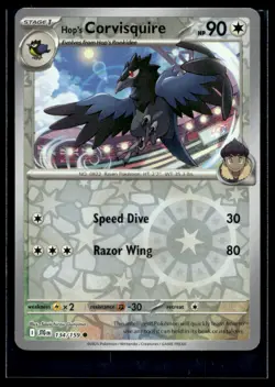 Hop's Corvisquire SV09: Journey Together 134/159 NM Pokemon TCG | Buy 10 Get 10 - Image 1