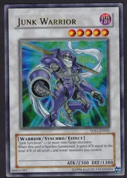 Yugioh Junk Warrior 5DS1-EN041 Ultra Rare Unlimited - HP - Image 1