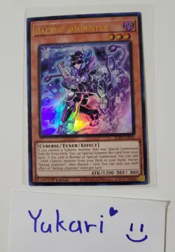 Backup @Ignister ALIN-EN002 1st Edition Yu Gi Oh Mint TCG English - Image 1