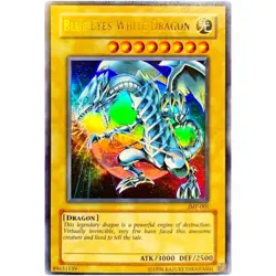 BLUE-EYES WHITE DRAGON - Ultra Rare JMP-001 Weekly Shonen Jump Promo - YuGiOh - Image 2