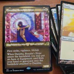 Fancy Dani White SOLDIERS Equip Custom Complete COMMANDER DECK MTG 100 Cards - Image 1