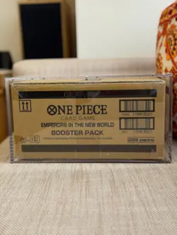 One Piece TCG Acrylic Case – Sealed Booster Box CASE Protector – Clear Display - Image 4