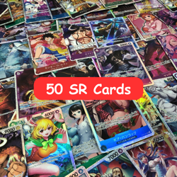 ONE PIECE TCG Authentic Lot Bulk Bundle Set 50 SR Super Rare Japanese Card Game - Image 1