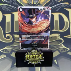 One Piece Card Game TCG Sabo PRB02-014 SR The Best Vol 2 - Image 1