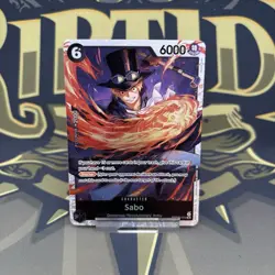 One Piece Card Game TCG Sabo PRB02-014 SR The Best Vol 2 - Image 2
