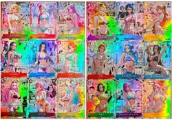 Boa Hancock Nami Nico Robin Uta Vivi Doujin Custom Card ONE PIECE (18cards) - Image 1